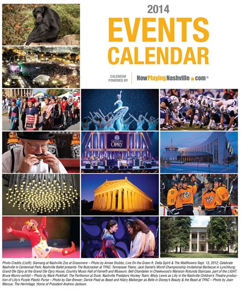 nashville scene events|nashville special events calendar.